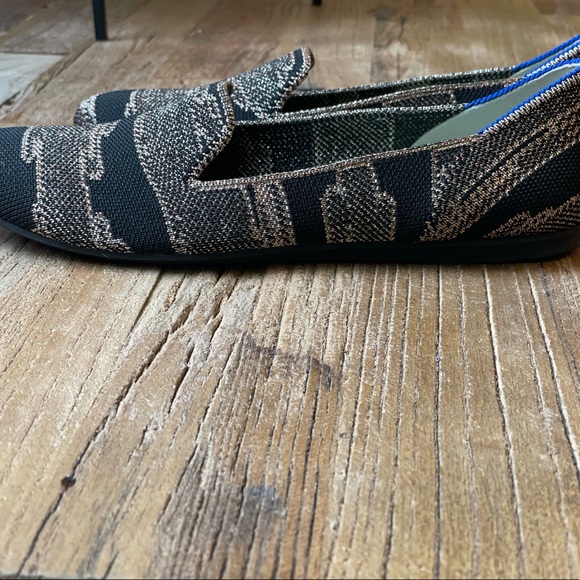 Rothy’s Golden Shimmer Loafers - Picture 2 of 2